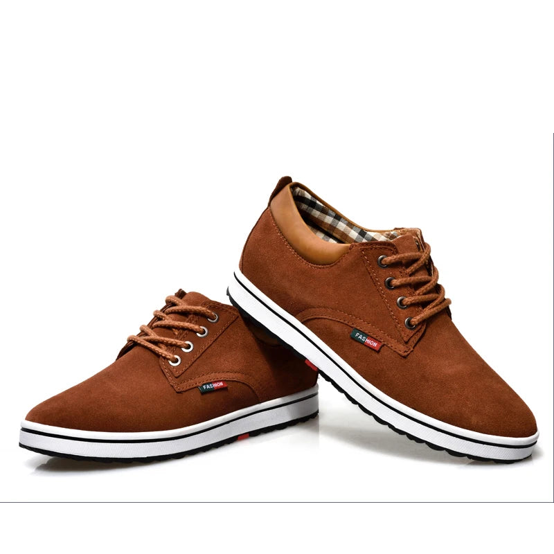 FUQIAO-Chaussures rehaussantes pour homme, baskets de sport noires, augmentant la semelle intérieure de 6cm, recommandé